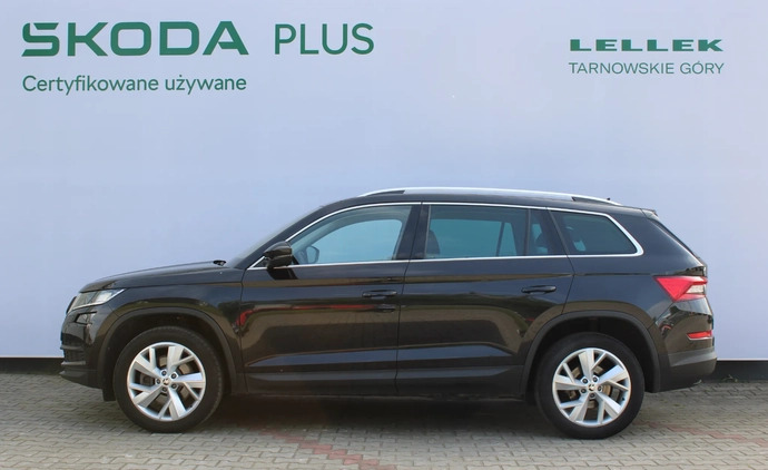 Skoda Kodiaq cena 144900 przebieg: 131559, rok produkcji 2019 z Ujazd małe 742